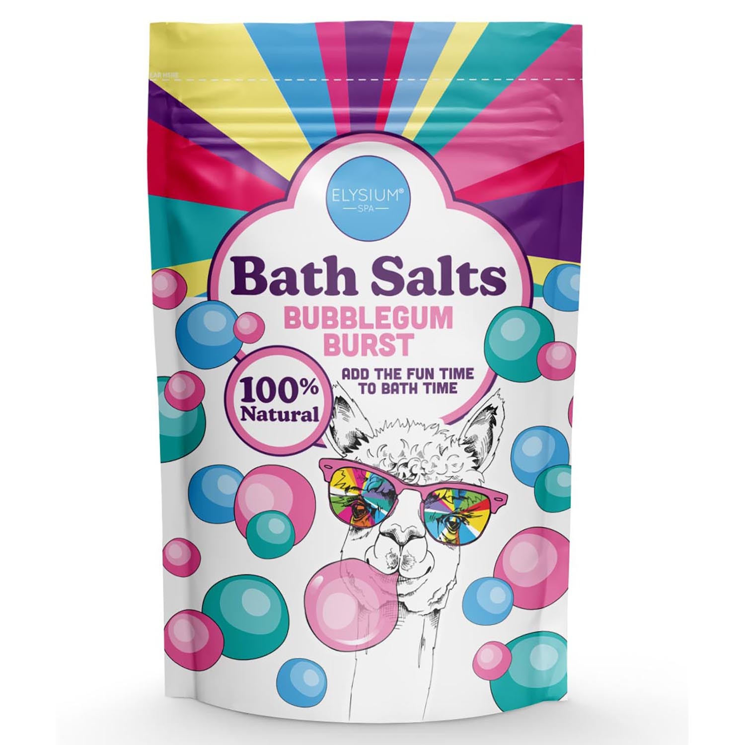 Elysium Spa Bubblegum Burst Bath Salts - Pink Image