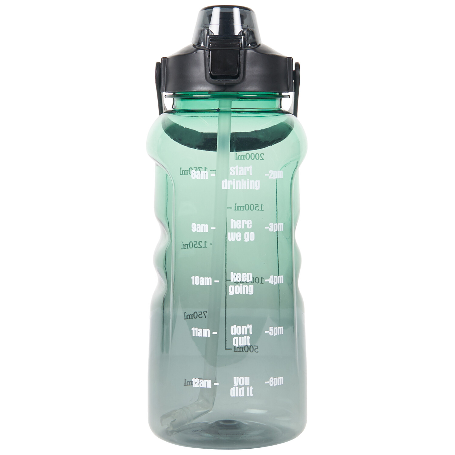 Ombre Tracker Bottle 1L - Black Image 3