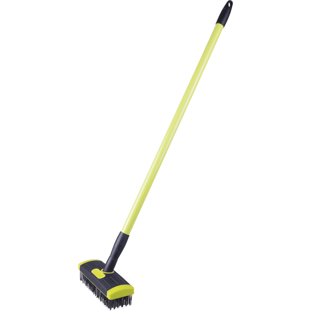 St Helens Green Extendable Patio Cleaning Brush and Weed Removal Set Image 1