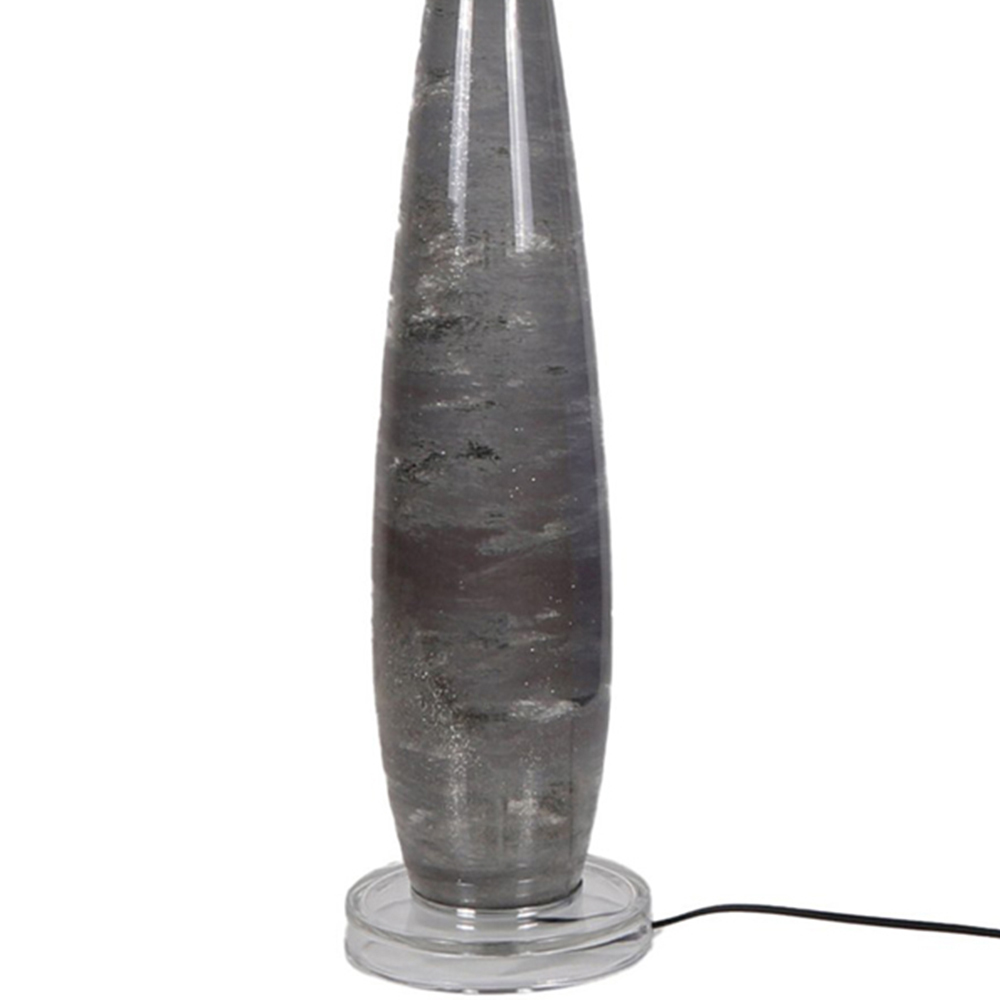 Valentina Grey Stone Effect Table Lamp Image 2