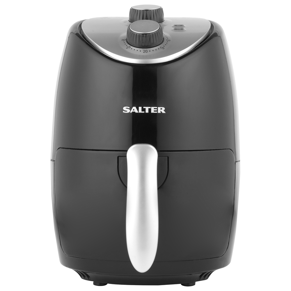 Salter EK2817V2 Black Compact Hot Air Fryer 2L Wilko
