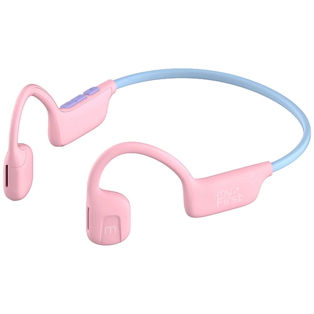 myFirst Headphones AirWaves Pink Wireless Kids Headphones with Volume Limiter Image 4