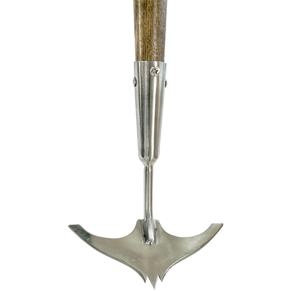 Spear & Jackson Traditional Stainless Steel Long Handle Wing Hoe Image 3