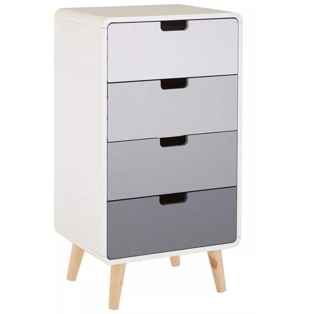 Premier Housewares Milo 4 Drawer Cabinet Image 2