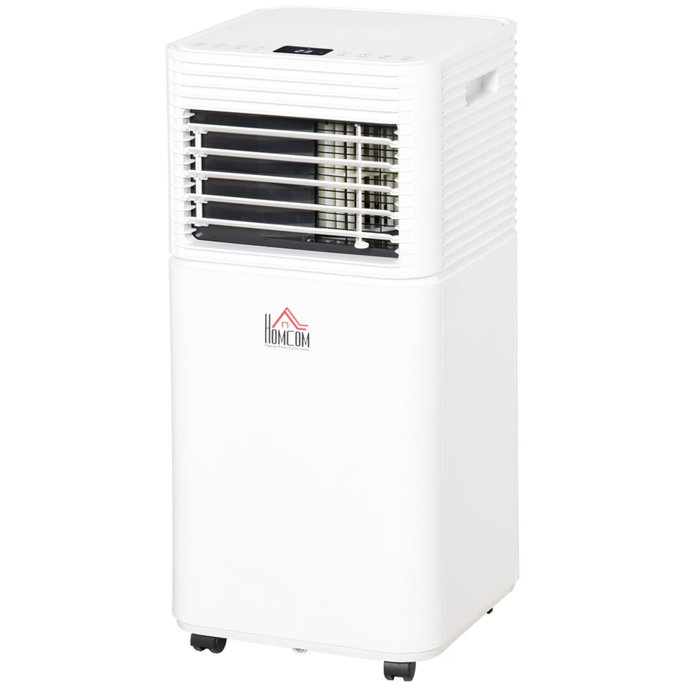 HOMCOM White 4 in 1 Mobile Air Conditioner Image 1