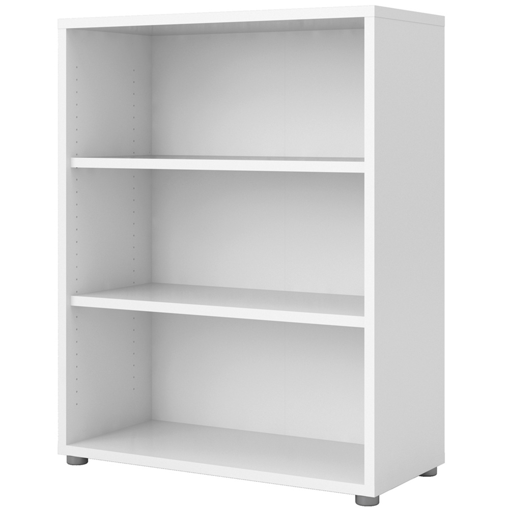 Florence 2 Shelf White Bookcase Image 4