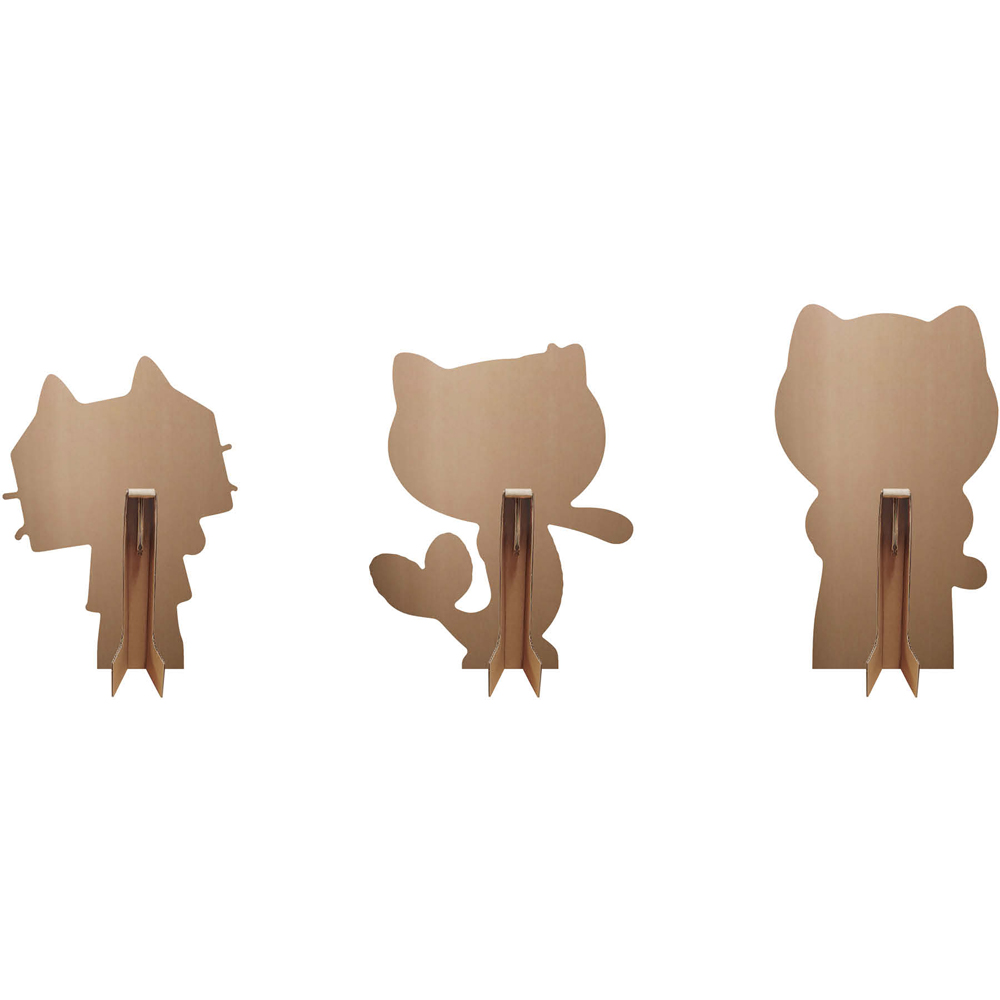 Star Cutouts DJ Catnip Baby Box MerCat Cardboard Cutout Multi Pack Image 4