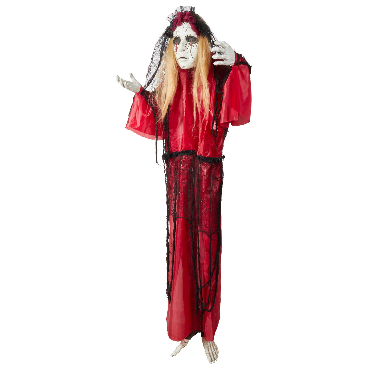 Spooky Halloween Hanging Girl - Red Image 3