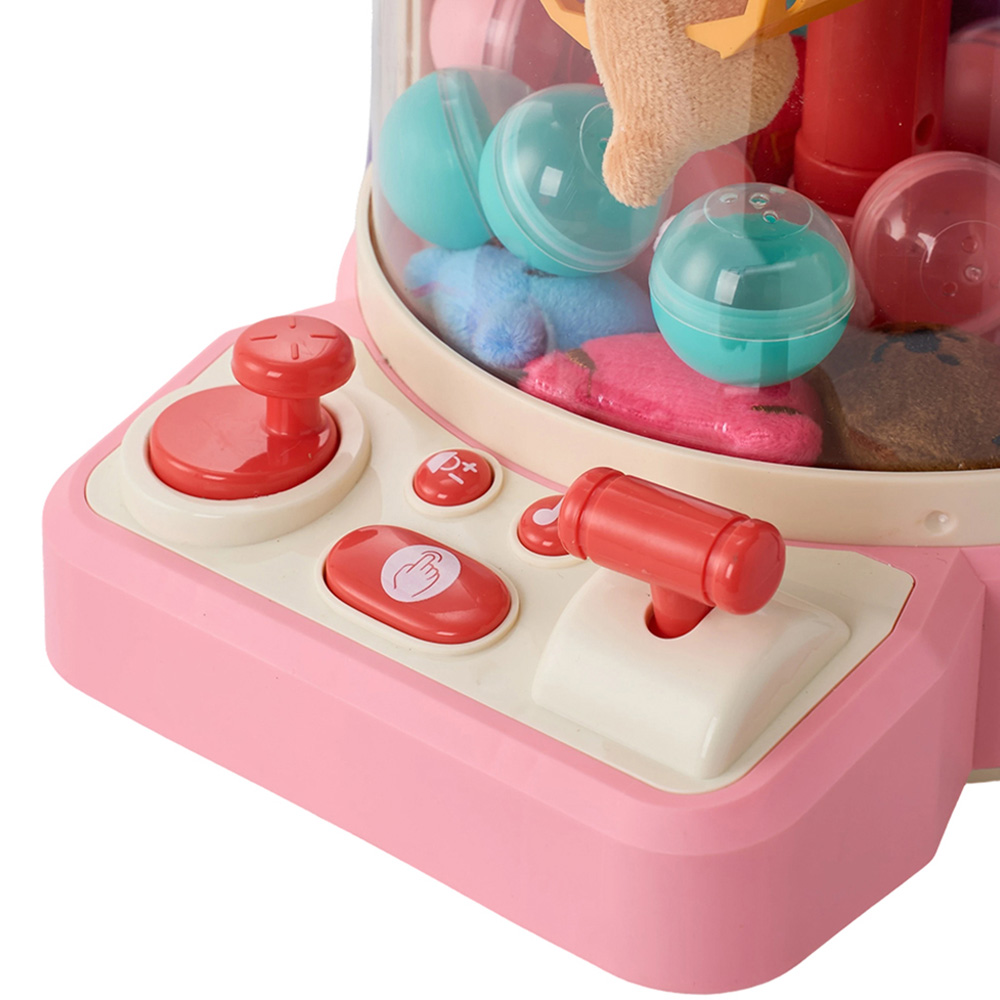 H&O Direct Pink Rocket Mini Toy Grabber Claw Machine Image 4