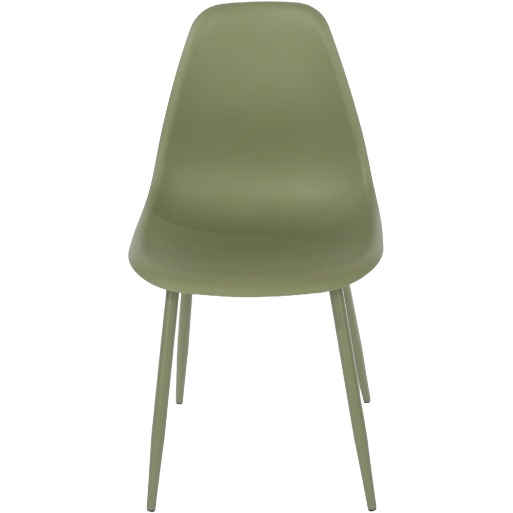 Core Products Rimini Cala 2 Seater Moss Green Bistro Table Set Image 4