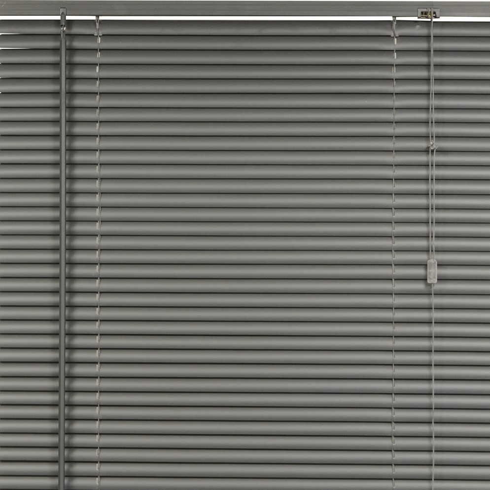 PVC Venetian Blind - Grey / 152cm / 75cm Image