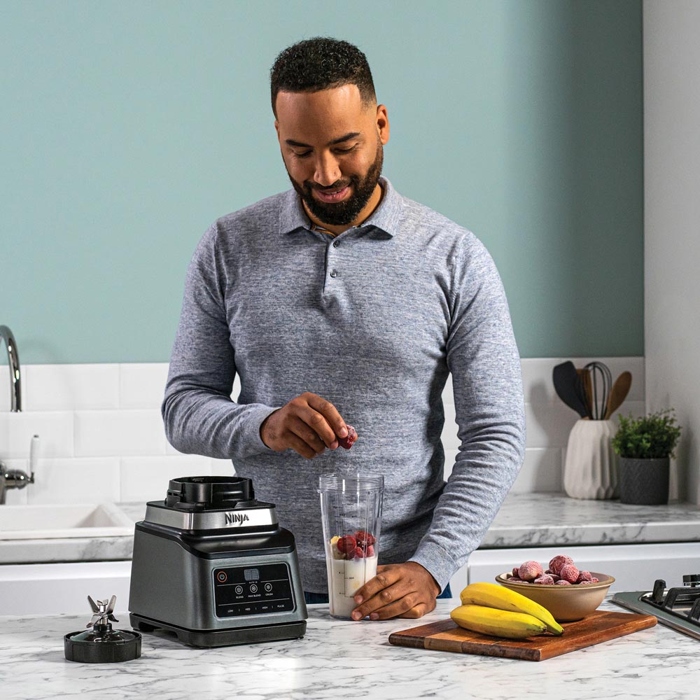 Ninja BN750UK 2-in-1 Black Auto-iQ Blender 2.1L Image 5