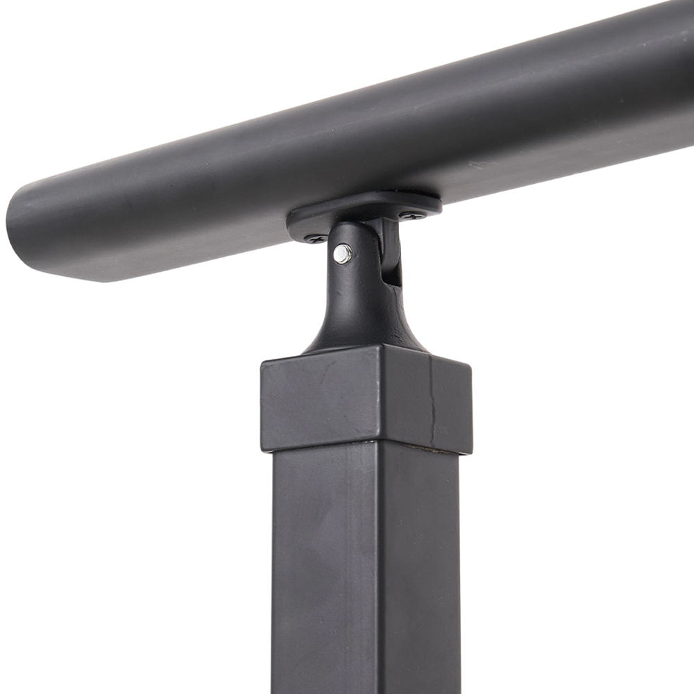 Living and Home Carbon Steel Stair 3 Step Handrail 102.36 x 96.5cm Image 6