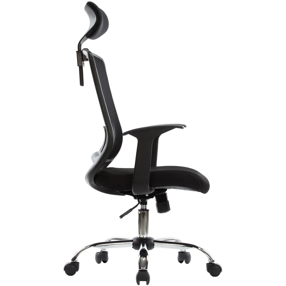 Alphason Florida Black Mesh Back Chair Image 3
