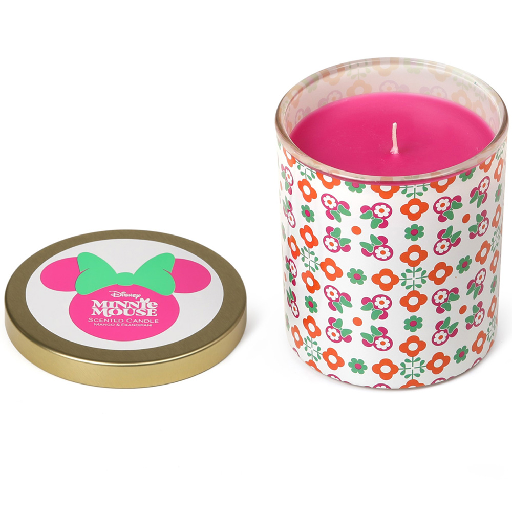 Disney Minnie Mouse Mango and Frangipani Scented Candle 213g Image 4