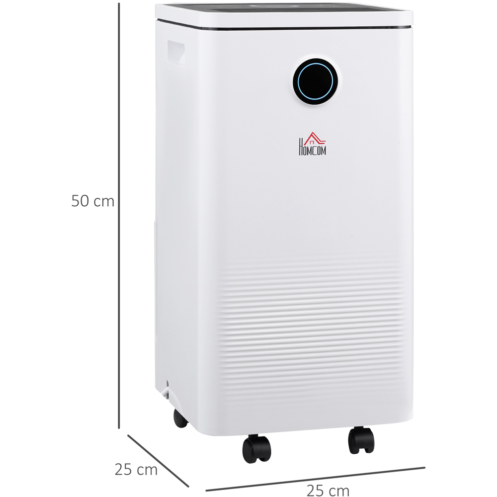Portland White Portable Dehumidifier 10L Per Day Image 3
