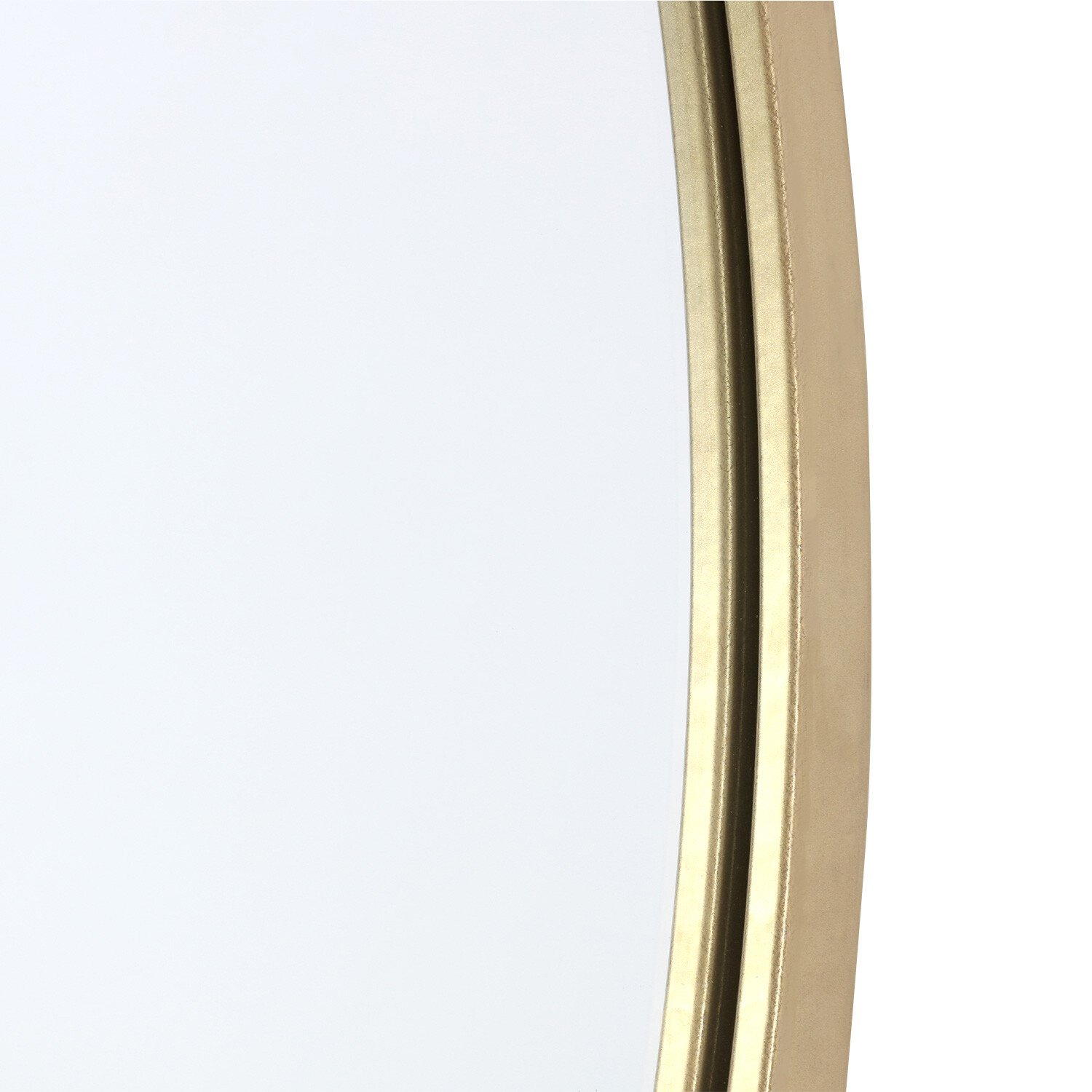 Gold Wide Metal Arch Mirror 180 x 110cm Image 4