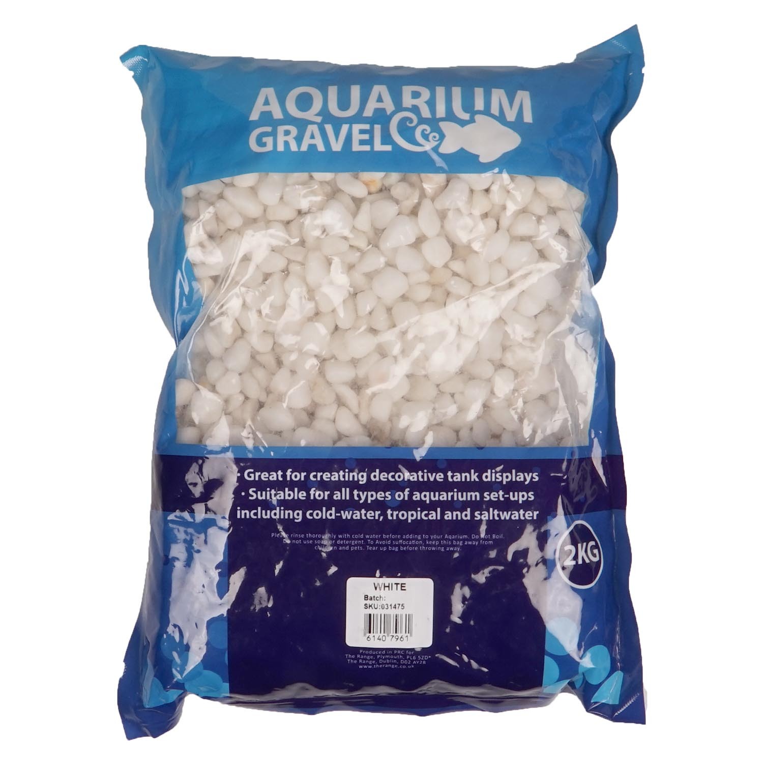 White Aquarium Gravel 2kg Image