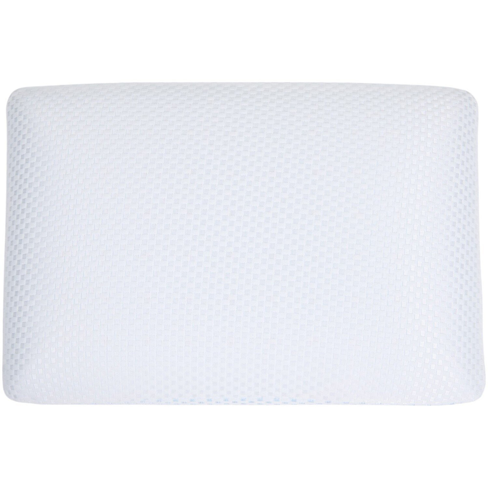 Cooling Memory Foam Pillow - Blue Image 4