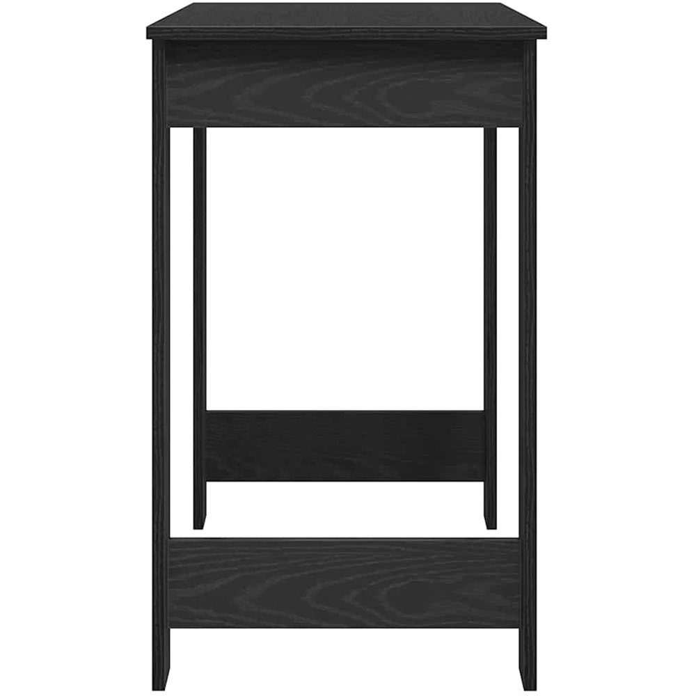 vidaXL Single Drawer Computer Desk Black Image 5
