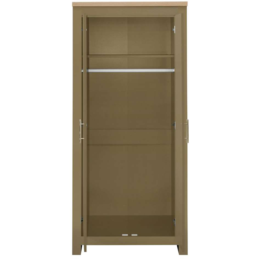 Birlea Highgate 2 Door Oak Wardrobe Image 4