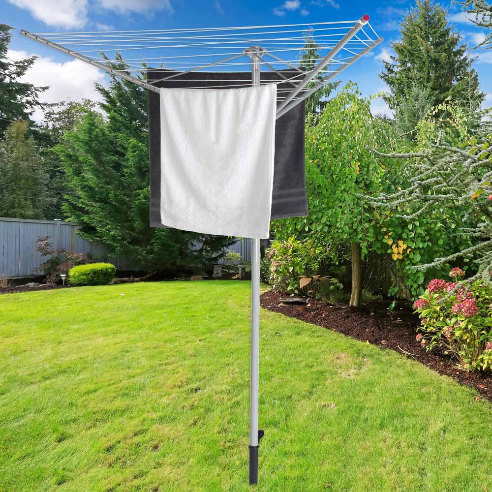 Kleeneze 3 Arm Rotary Outdoor Washing Line 30m Image 4