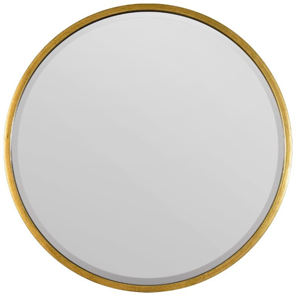 Rowan Gold Round Wall Mirror 79 x 79cm Image 1