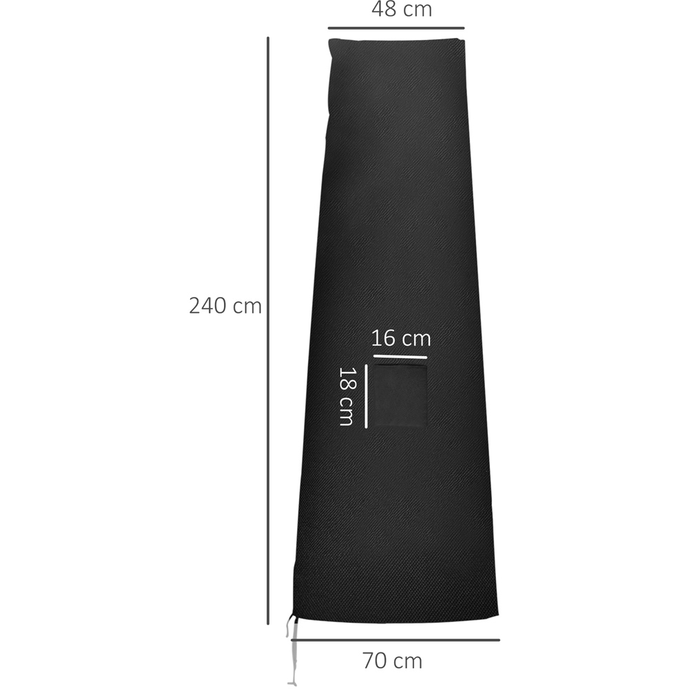 Outsunny Weatherproof Parasol Cover Image 7