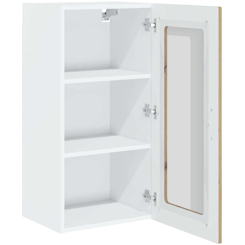 vidaXL Kalmar Single Door Artisan Oak Wall Kitchen Cabinet Image 5