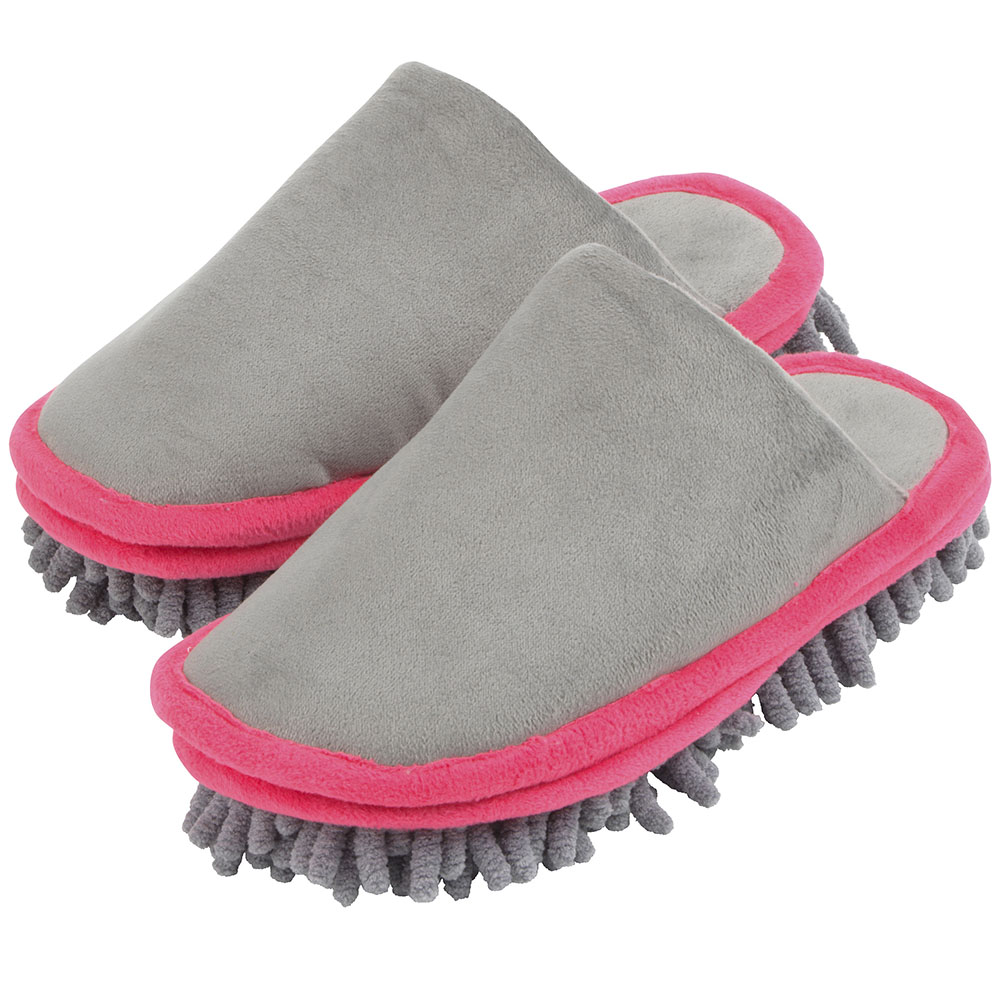 Kleeneze Chenille Cleaning Slippers Wilko