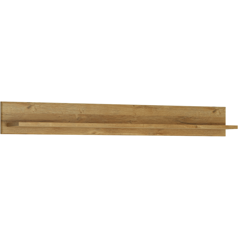 Florence Cortina 156cm Grandson Oak Wall Shelf Image 2