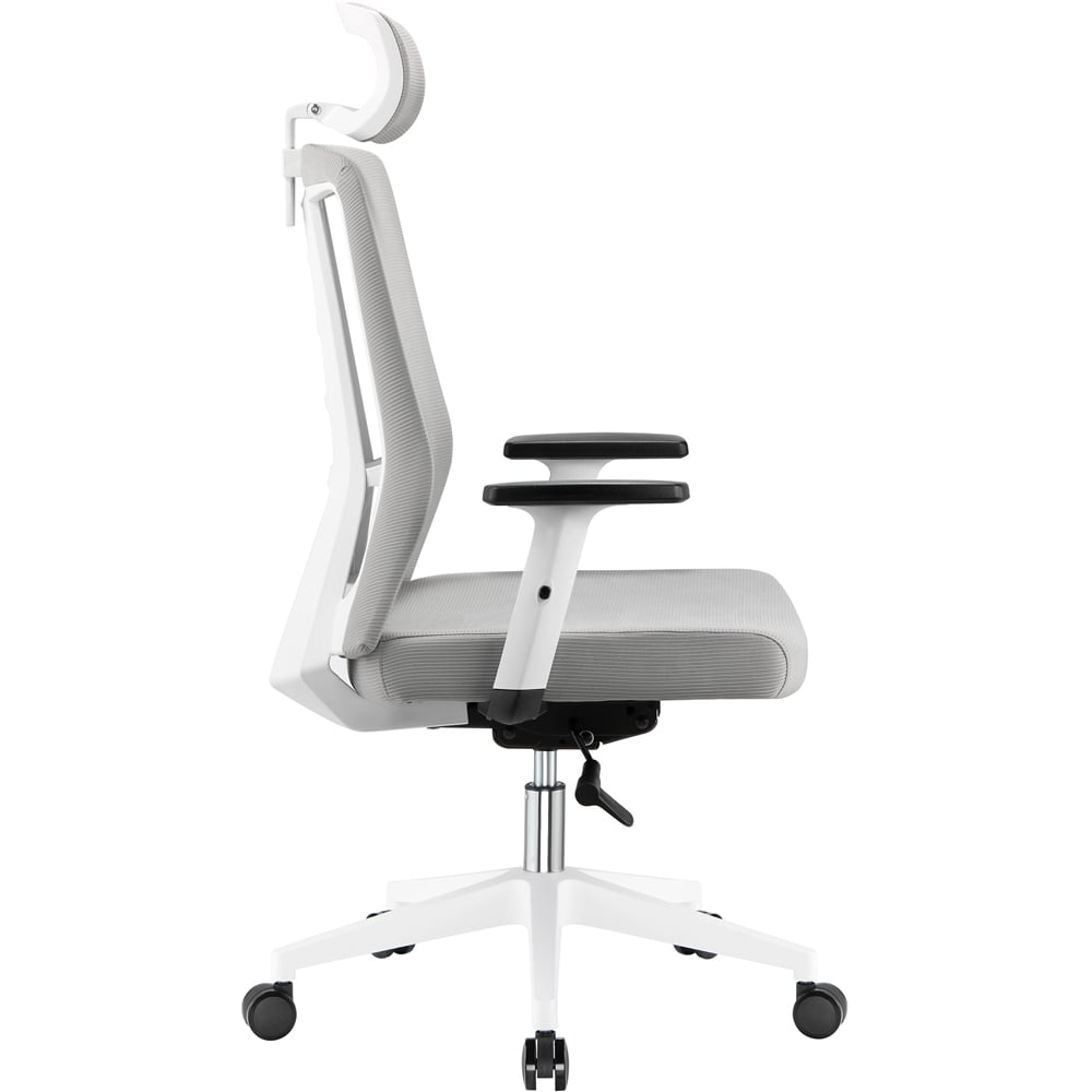 TTAP Oxford Plus Grey Mesh Swivel Office Chair Image 5