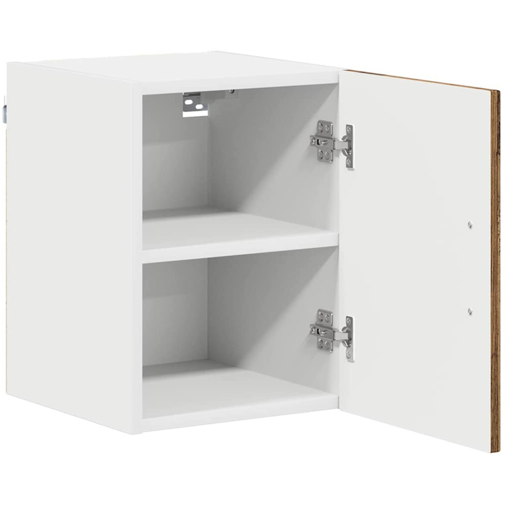 vidaXL Kalmar Single Door Old Wood Wall Mounted Kitchen Cabinet Image 5