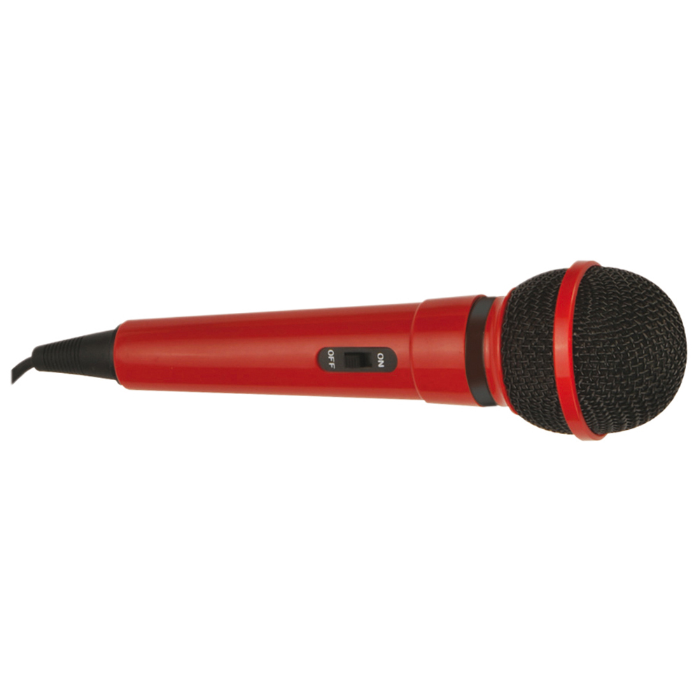 Mr Entertainer Red Dynamic Handheld Karaoke Microphone Image 1