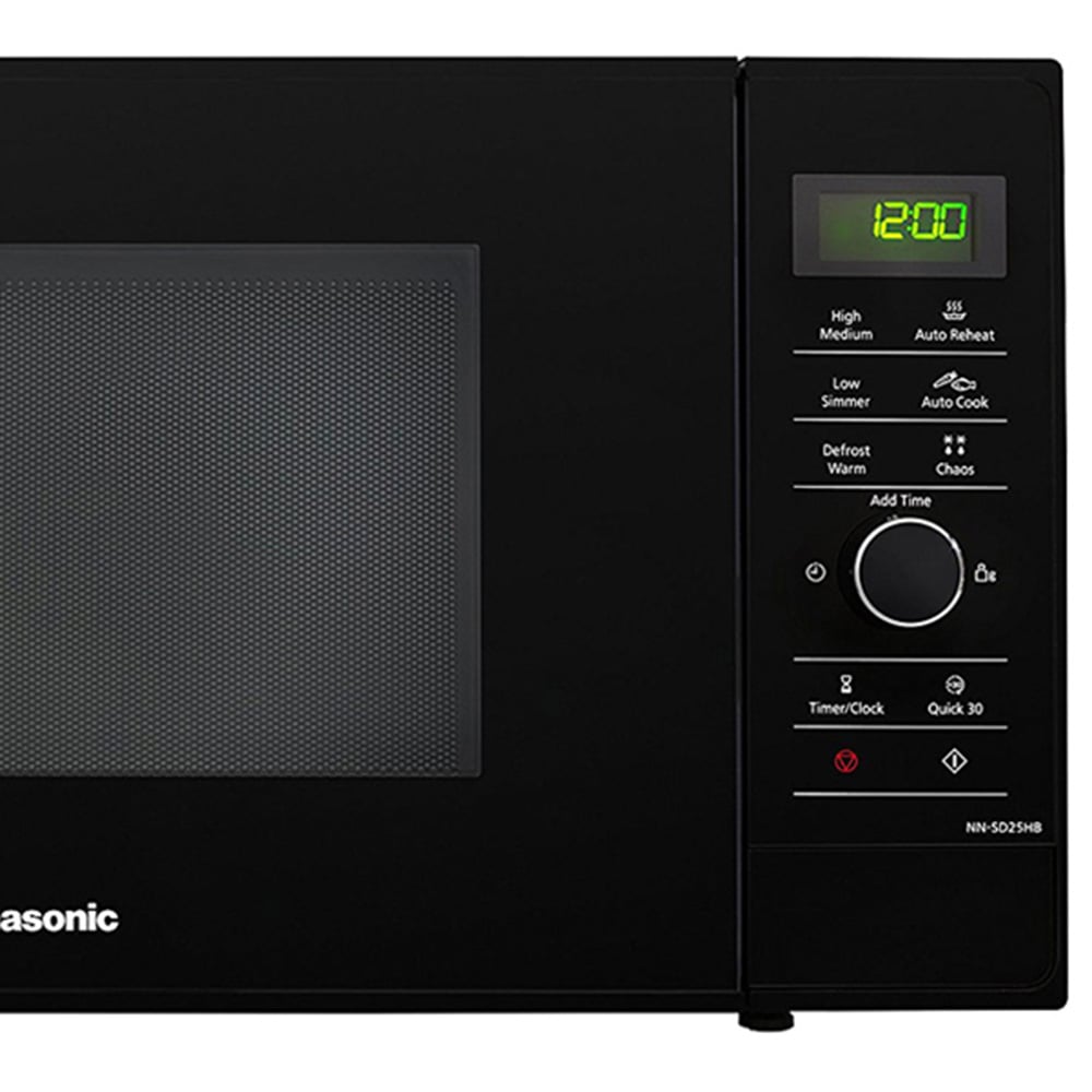 Panasonic Black 23L Inverter Solo Microwave Image 3