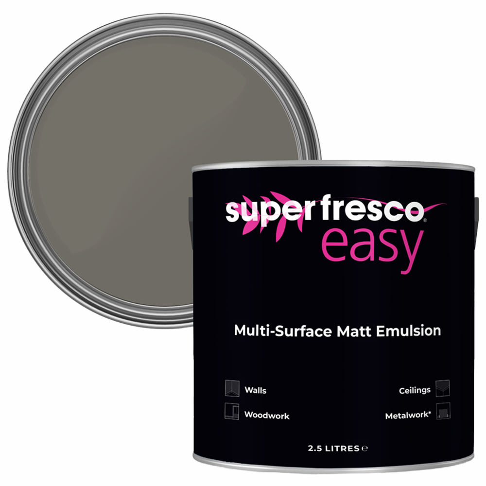 Superfresco Easy Lets Stay Home Multi-Surface Matt Emulsion Paint 2.5L Image 1
