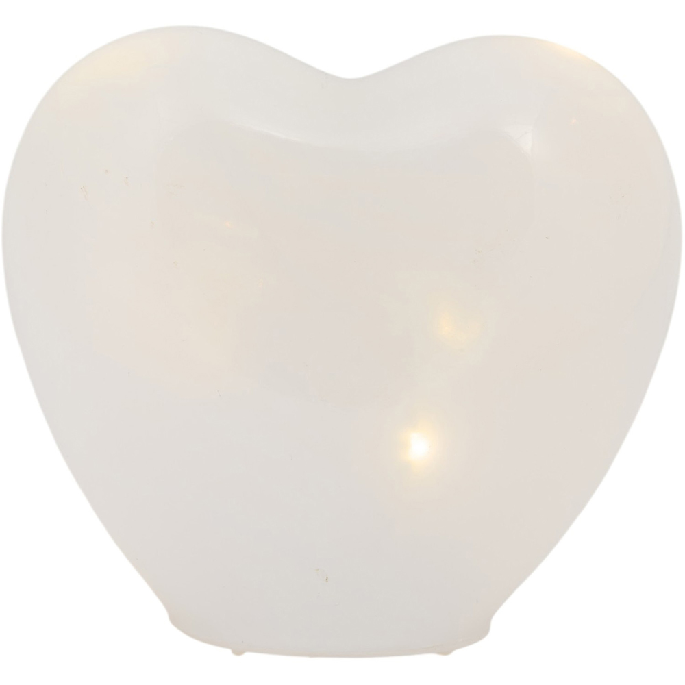 LED Glass Marble Heart Light Image 7