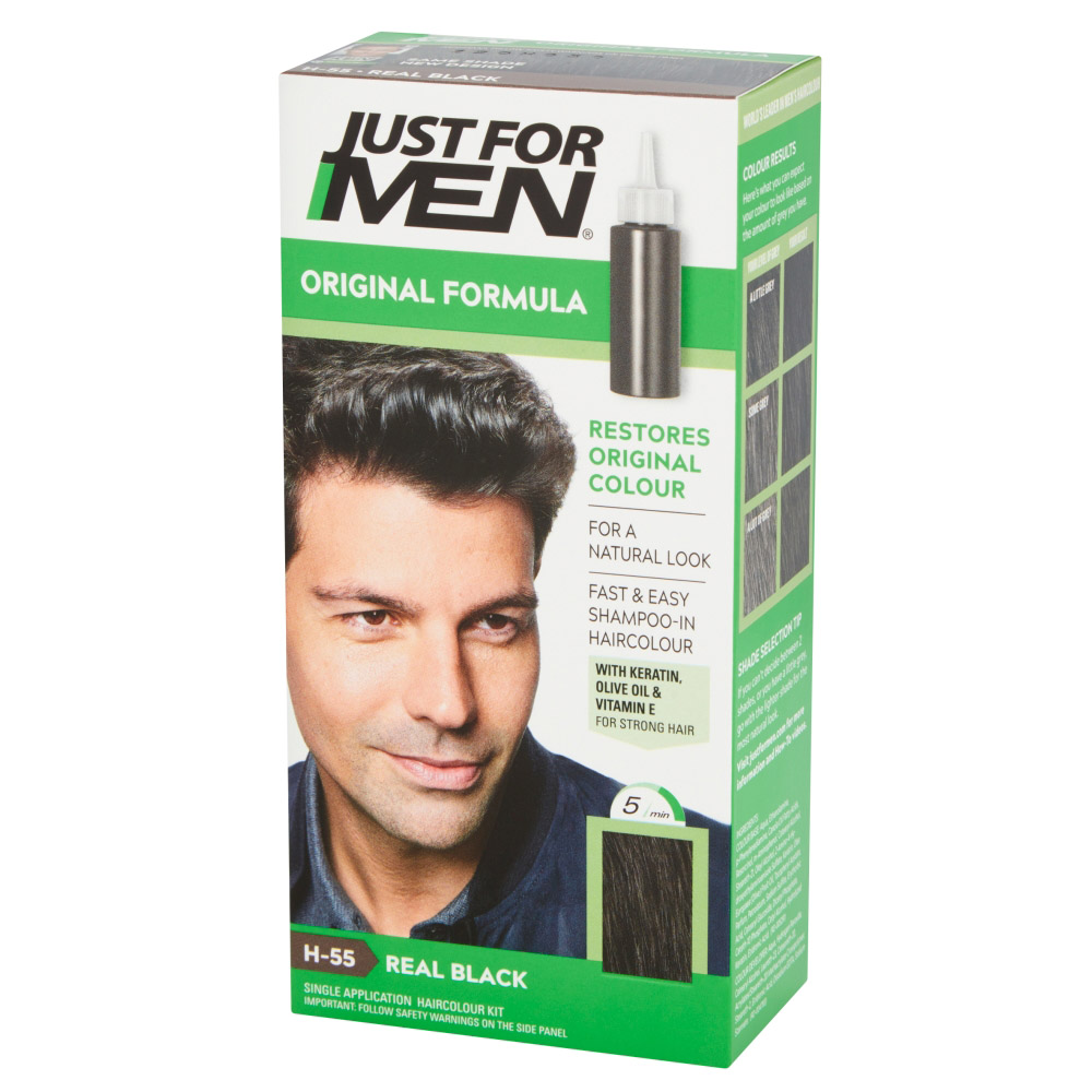 Just For Men Natural Real Black Hair Colour Image 5
