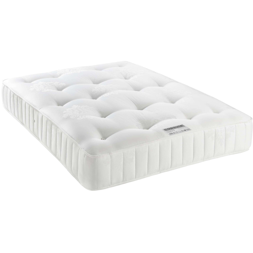 Julian Bowen Capsule King Size White Memory Foam 1000 Pocket Sprung Mattress Image 1