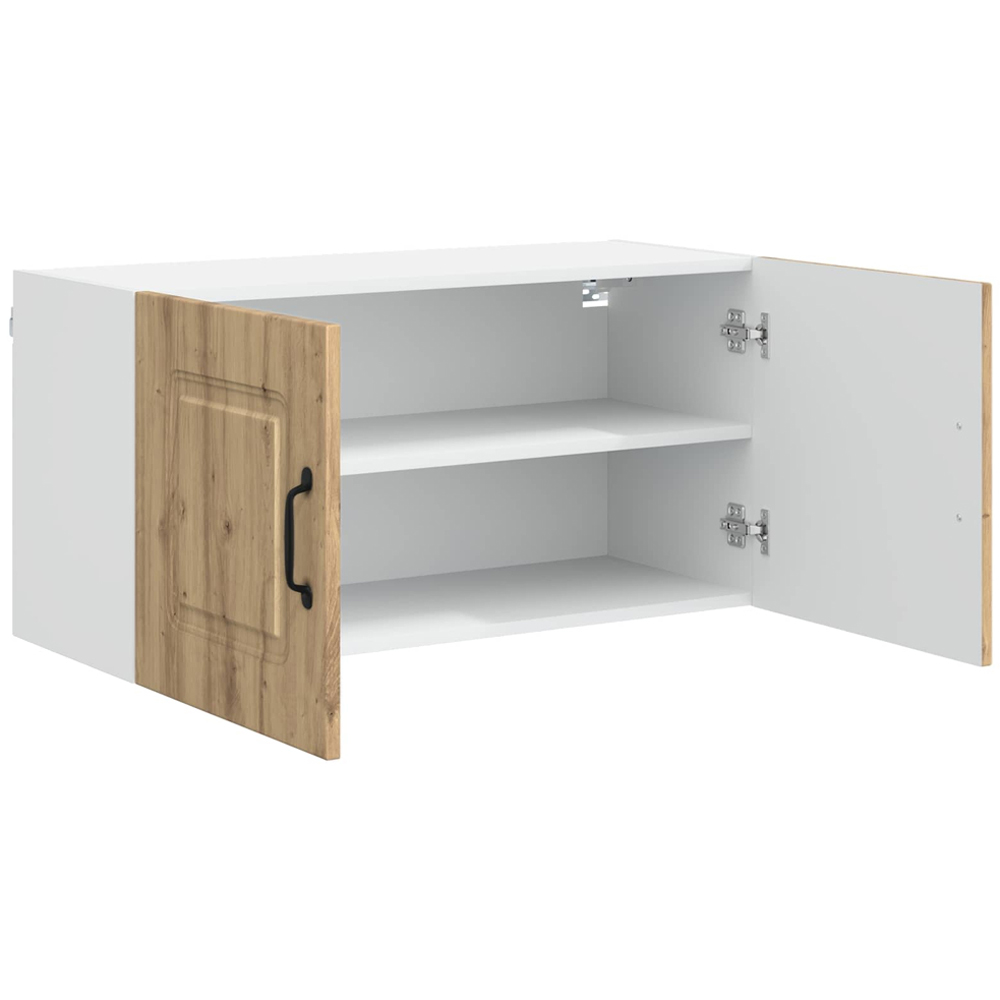 vidaXL Kalmar 2 Door Artisan Oak Wall Kitchen Cabinet Image 5
