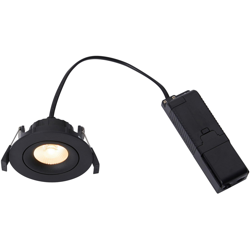Nordlux Aliki Black Adjustable LED Downlight Image 1