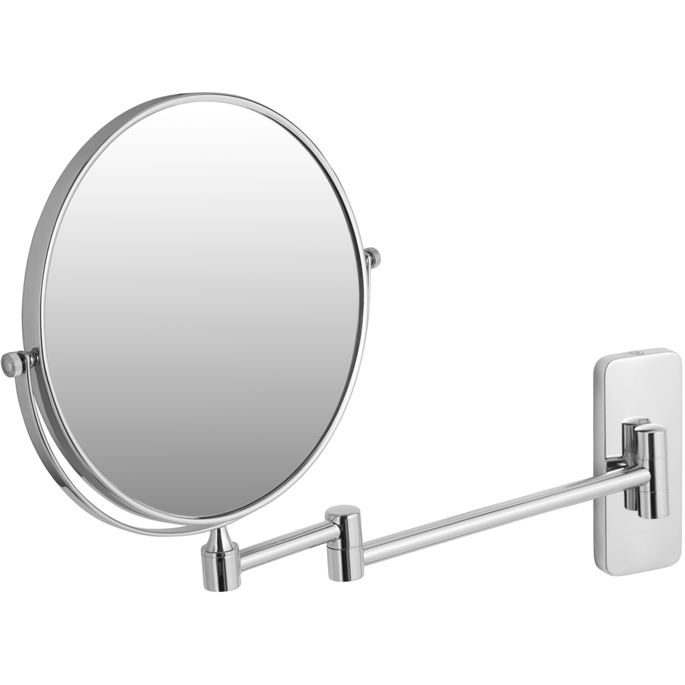 tectake Round Double Sided Vanity Mirror with 5x Magnification Image 4