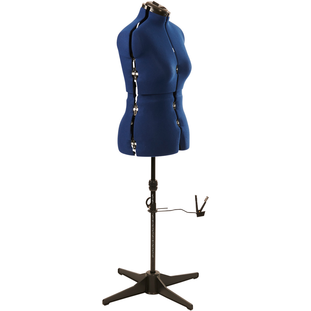 Sewing Online 023817-NVY Navy Adjustable 8-Part Dressmakers Dummy with Hem Marker Medium Image 4