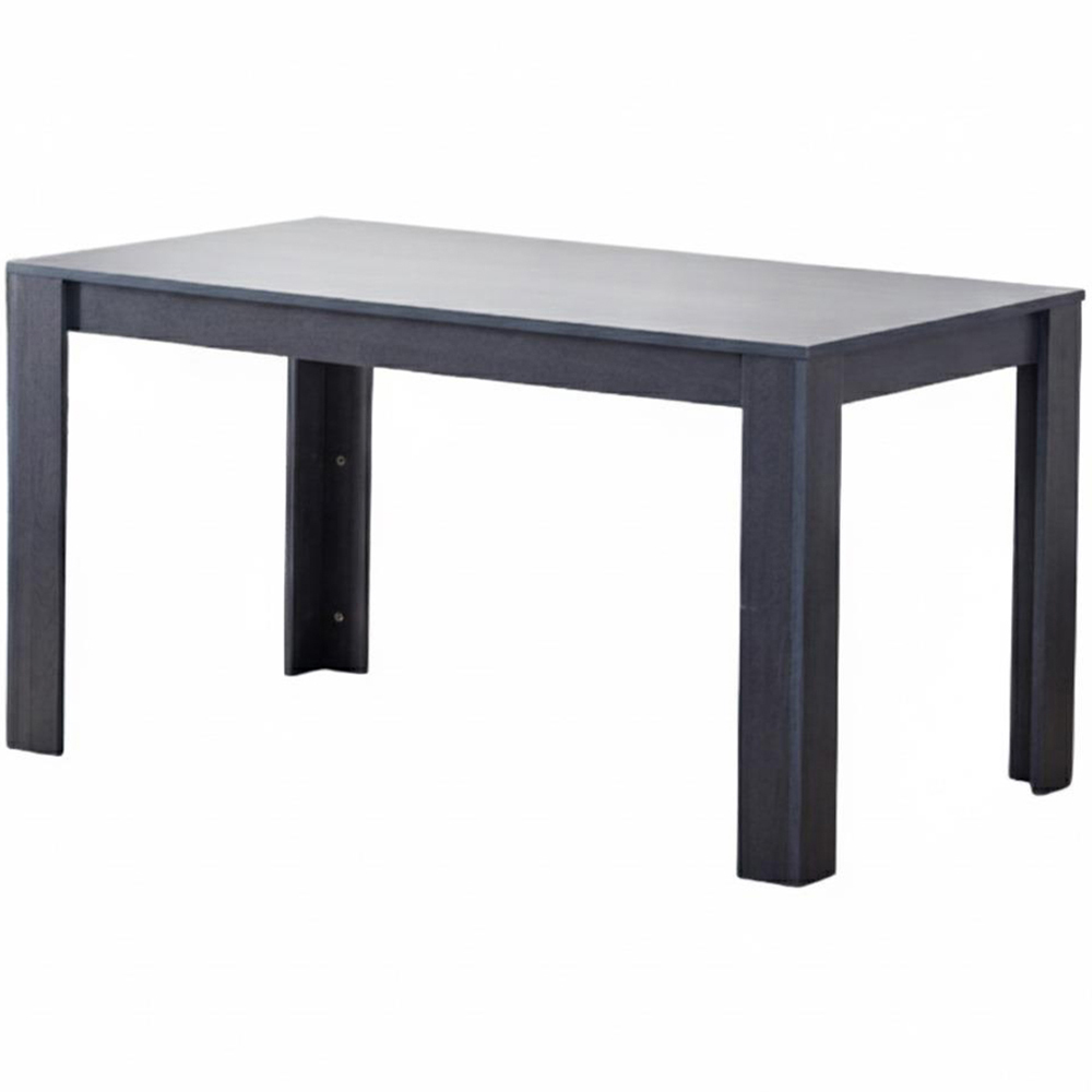 Kosy Koala 6 Seater Faux Leather Dining Set Grey Image 3