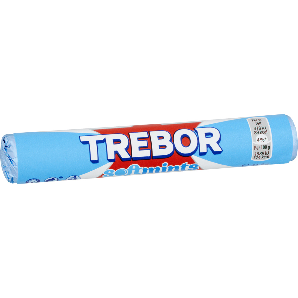 Trebor Softmints Spearmint Mints Roll 44.9g Wilko