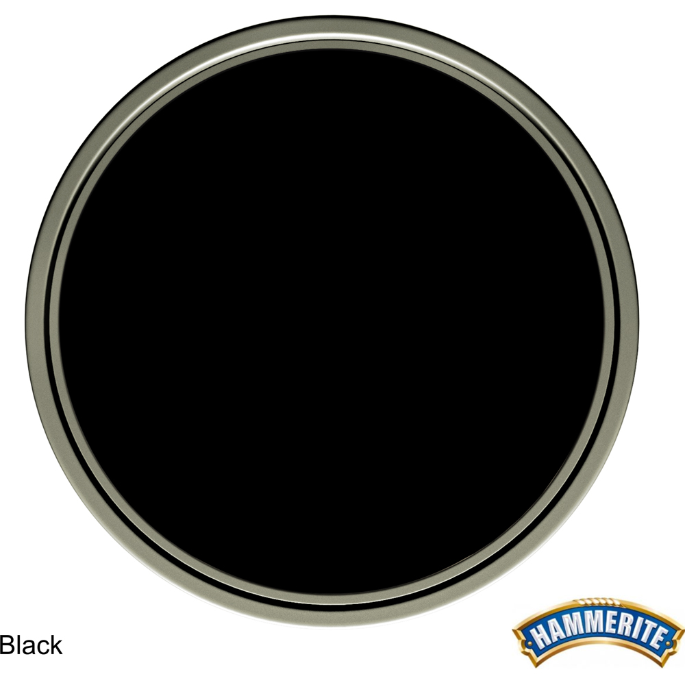 Hammerite Ultima Smooth Black Metal Paint 750ml Image 3