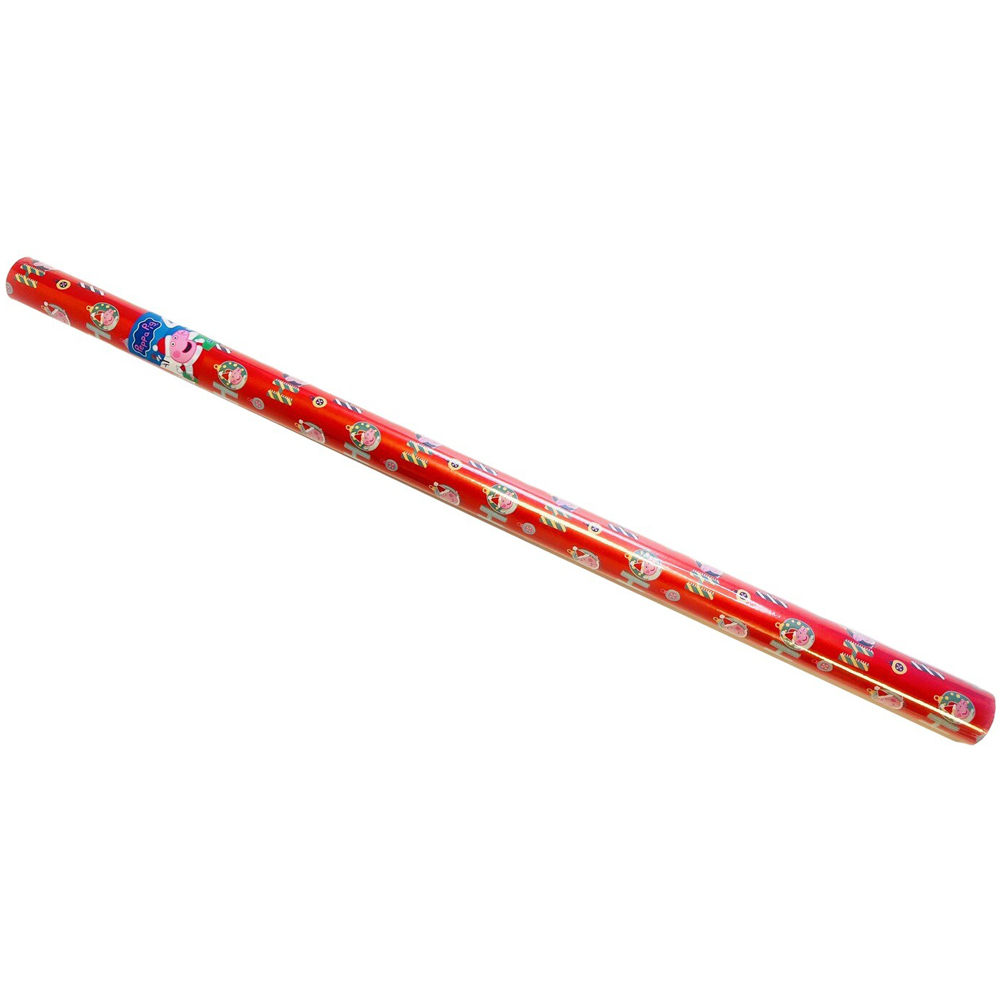 Peppa Pig Gift Wrap 4m - Red Image 2