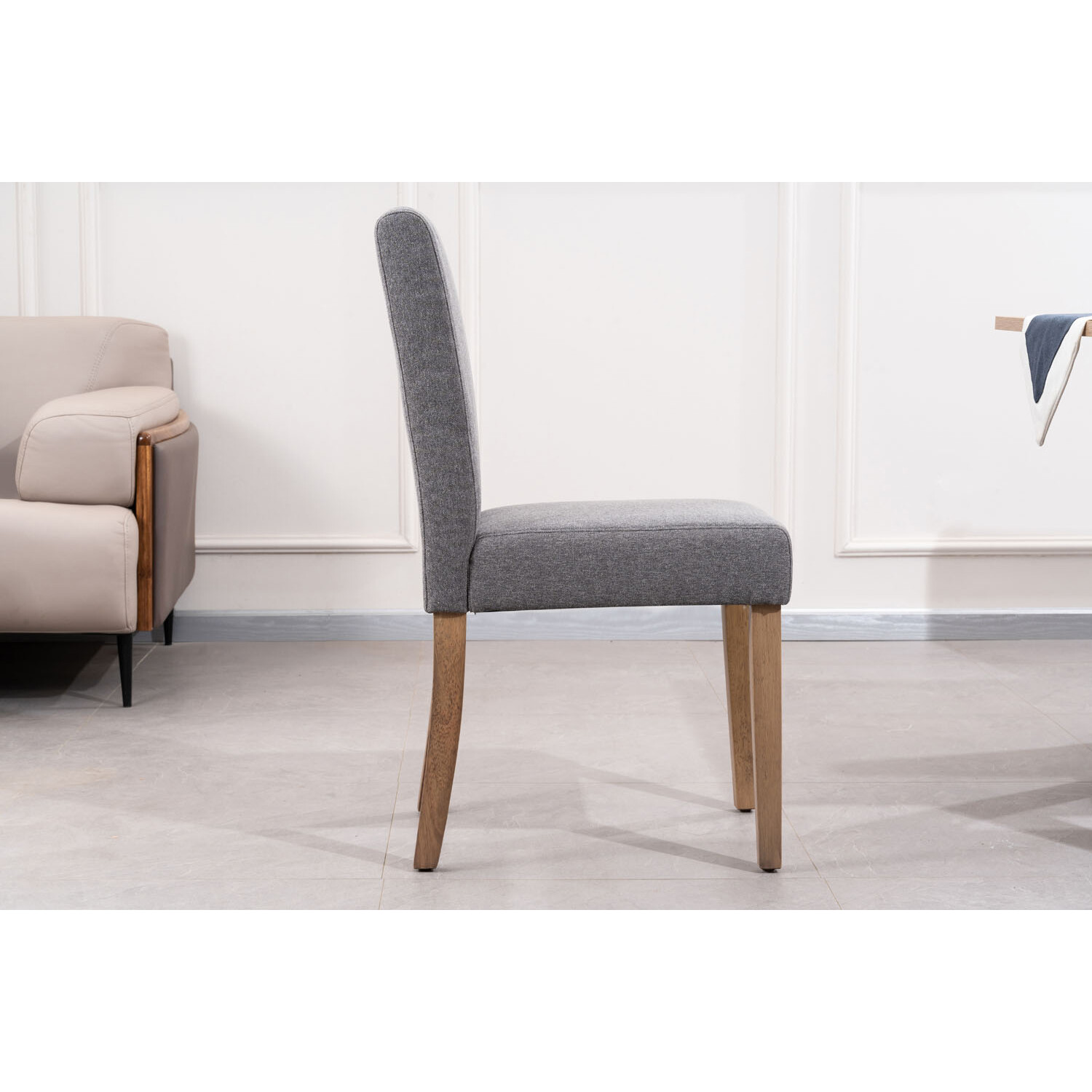 Oxford Grey Chair Pair Image 2
