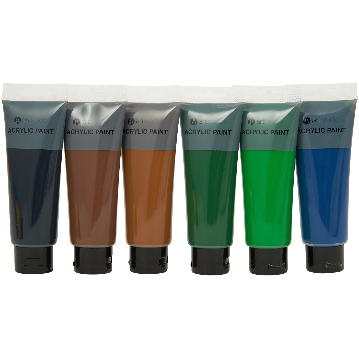 Art StudioPack of 12 Acrylic Paint Set Image 3