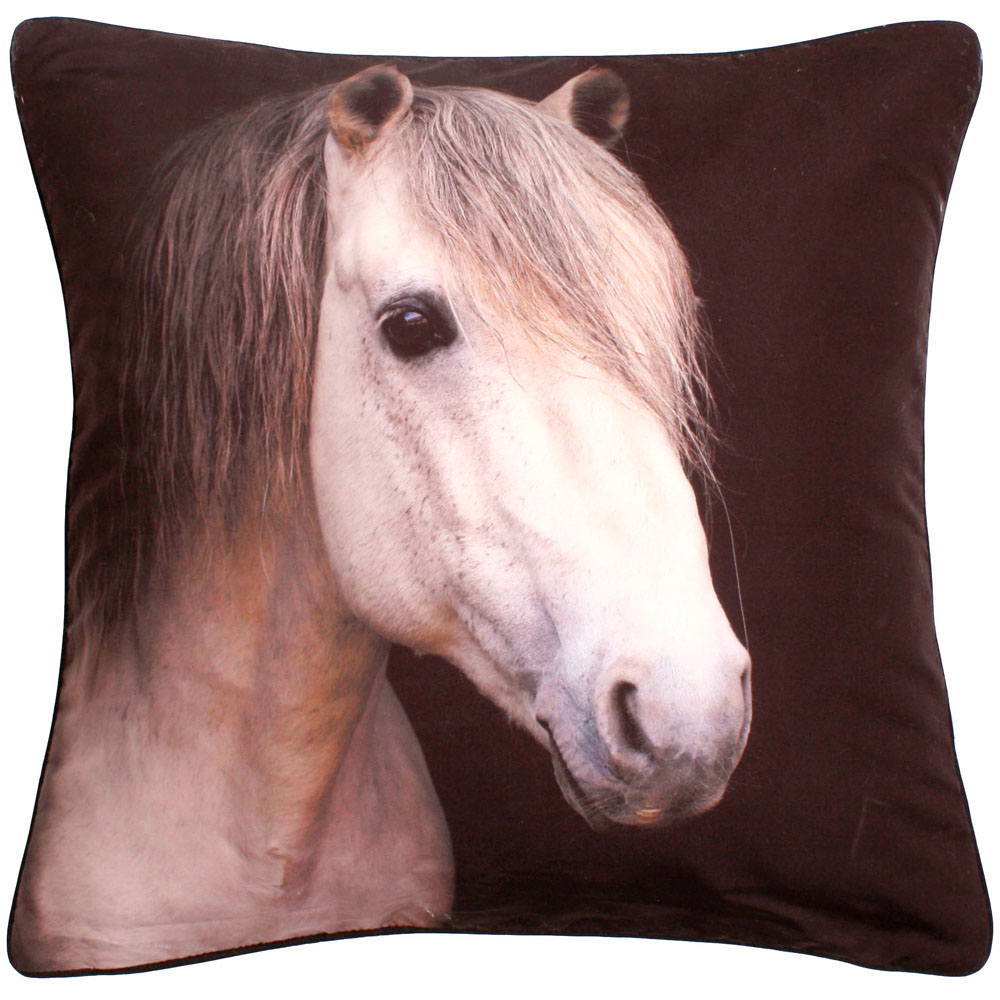 Velosso Horse Filled Cushion 43 x 43cm 2 Pack Image 1